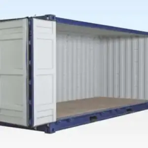 20ft open side container full side access