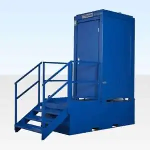 Single Mains Toilet Waste Tank