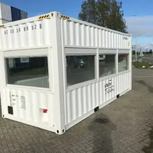 20ft High Cube Observation Container Fixed Glazing