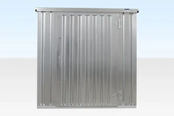 Best 3M Galvanised Flat Pack Storage Container | WRNNT - Image 2