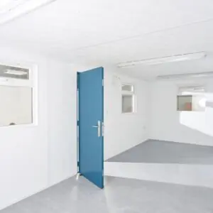 32ft jackleg office cabin plastisol finish 10ft wide