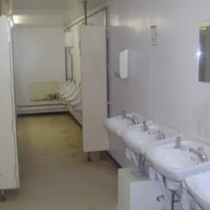 5+1 Steel Toilet Cabin 24Ft x 9Ft