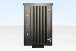 Flat Pack Metal Garden Store - Image 3