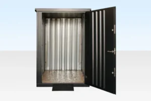 Flat Pack Metal Garden Store - Image 4