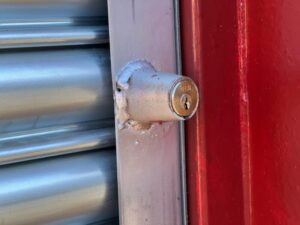 20ft Used Shipping Container with Roller Shutter Door - Image 2