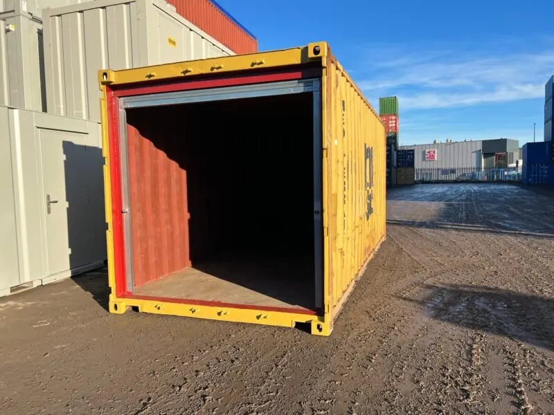 Best 20ft Used Shipping Container Roller Shutter Door - Image 3