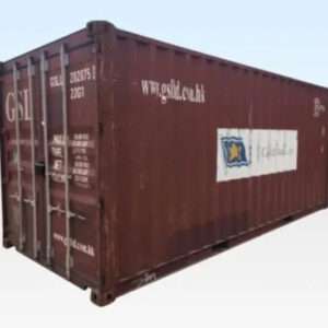 20ft used cargo-worthy dry van container