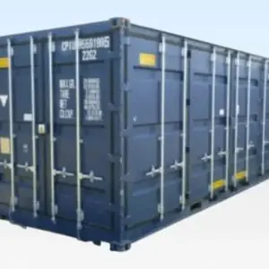 10ft open mesh floor bunded store