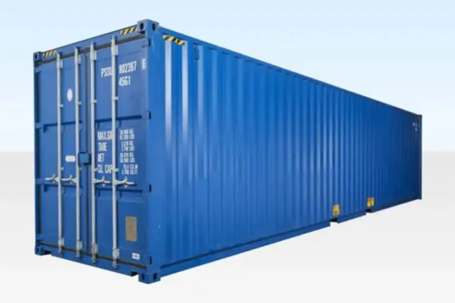 40ft high cube container one trip