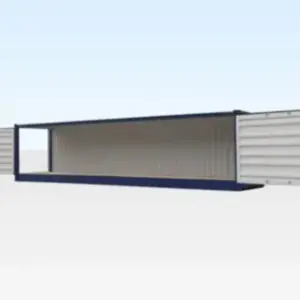 40ft full side access container high cube