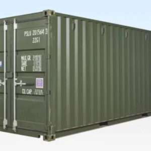 20ft tunnel container double end door one trip