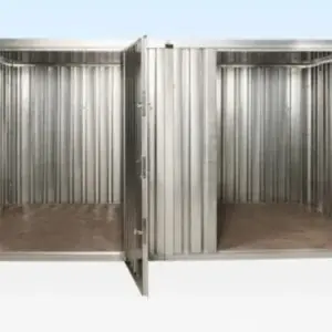 3m 4.2m side linked flat pack container bundle
