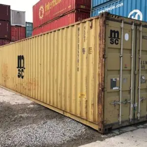 40ft used storage container standard for sale