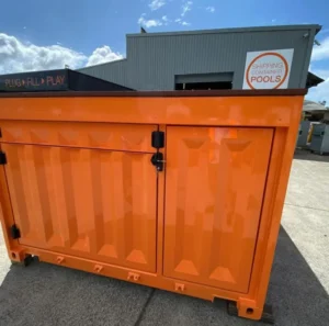 40 Ft Container Pool (Orange) - Image 3