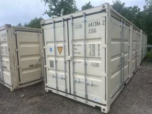 20ft Open Side Shipping Container – One Trip – With Side Doors - Image 2