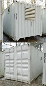 40 ft Container Shop – Climate Controlled Office + Inventory Storage / Racking - Image 11