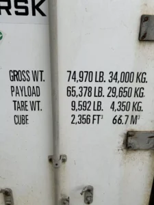 Maersk RAHC-031 Used 40ft Cold Storage Reefer Container – Model CCR18060 - Image 12