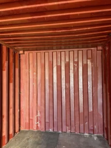 Used 20ft Conex Shipping / Storage Container – Yellow/Gold - Image 8