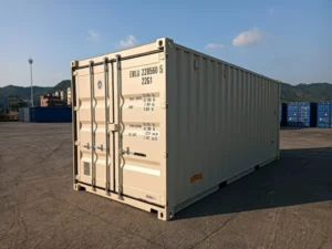 20ft One-Trip Shipping Container – Triple Door Access (Double + Single Door) - Image 2