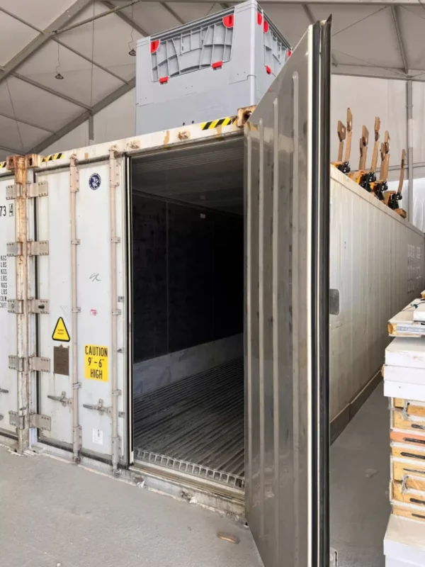 40Ft High Cube Refrigerated Storage Container Carrier Primeline YOM 2012