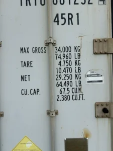 2009 40′ High Cube Refrigerated Storage Container – CCR18757 - Image 3