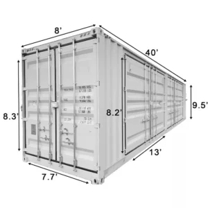 40ft Shipping Container With 4 Side Doors - Image 12