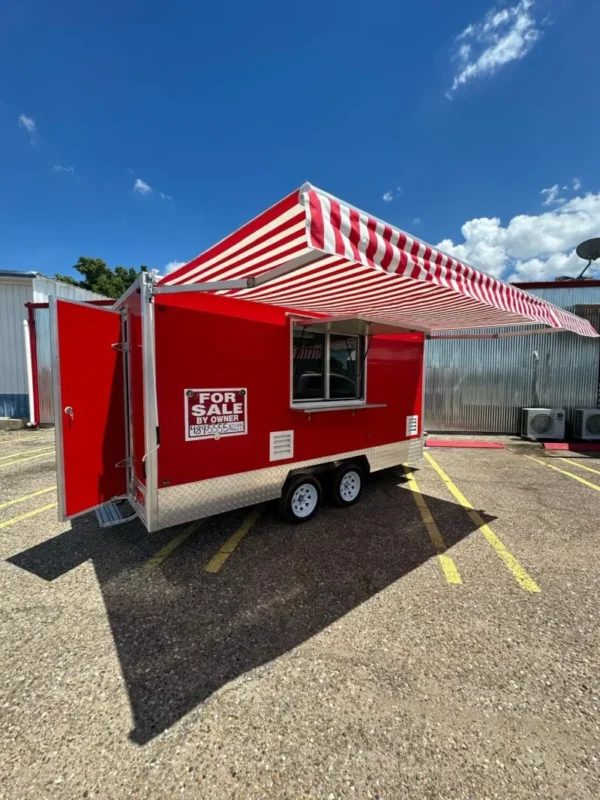 14 FOOT FULLY EQUIPPED FOOD TRAILER READY TO MAKE