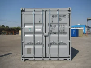 Grey New build 20ft Shipping Container - Image 4