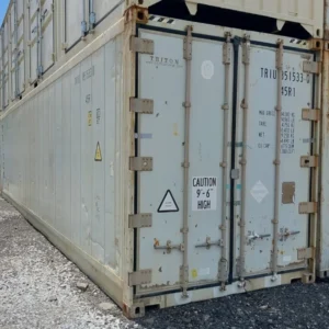 Working 40ft Refrigerated High Cube Reefer Container 2010 Carrier Thinline Used