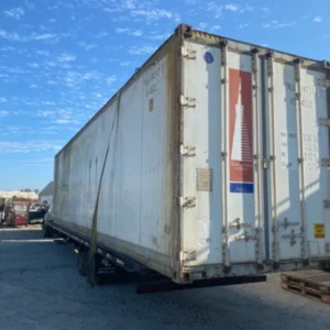 Used 40ft Refrigerated Shipping Container – With Custom Side Door Access
