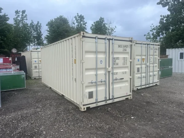 20ft Open Side Shipping Container – One Trip – With Side Doors