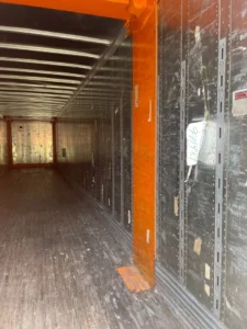 Used 53ft High Cube Shipping Container – Galvanized Aluminum - Image 3