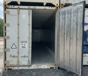 Working 40ft Refrigerated High Cube Reefer Container 2010 Carrier Thinline Used - Image 4