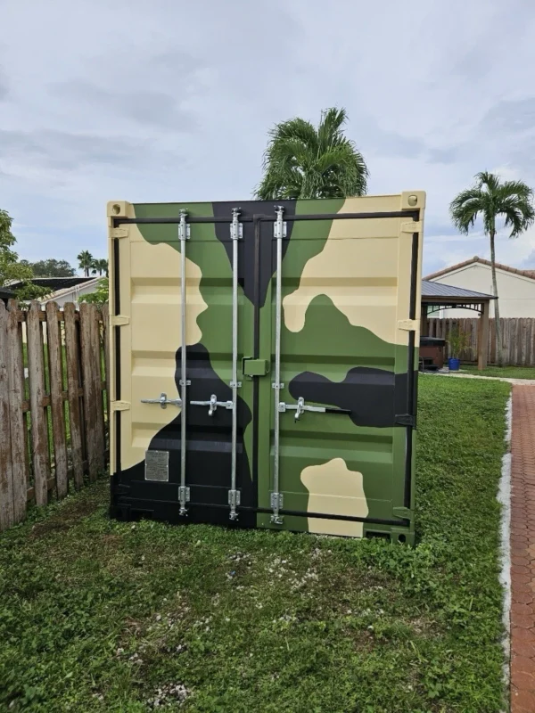 20ft Camouflage Storage Container – Wind & Water Tight