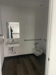 40ft Shipping Container Office with ADA Restroom - Image 7