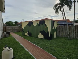 20ft Camouflage Storage Container – Wind & Water Tight - Image 4