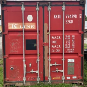 20 ft shipping container CCR18113 exterior 20 ft shipping container interior view