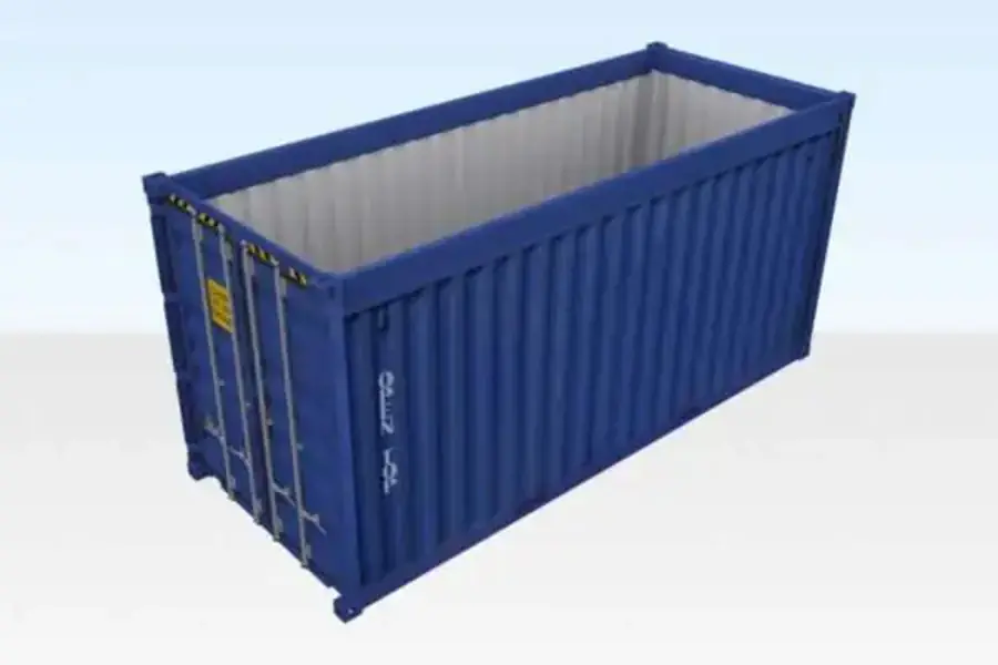40ft open top shipping container
